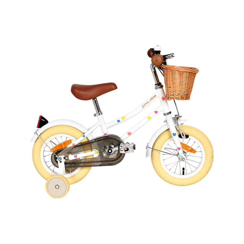 HYB-010コンパクトなデザイン頑丈なフレームキッズバイク付きバスケット