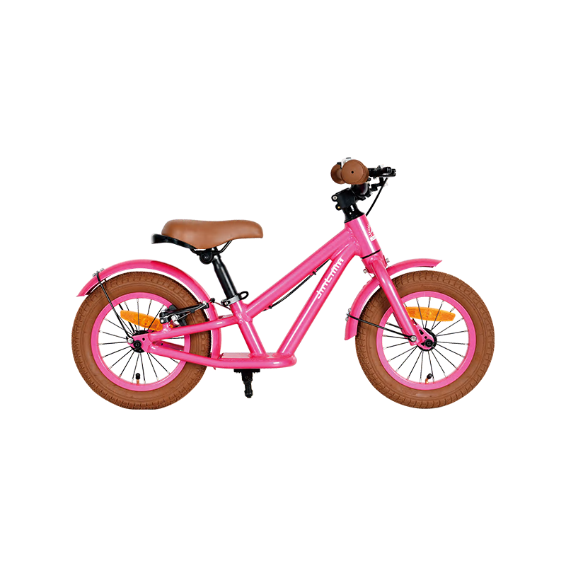 HYB-004 12 "高強度の明るいピンクアルミニウム合金キッズバランスバイクライトウェイト